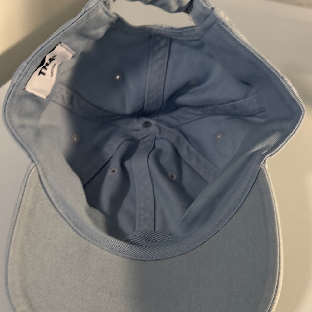 Aritzia TNA Light Blue Denim Baseball Cap OS - Picture 5 of 5